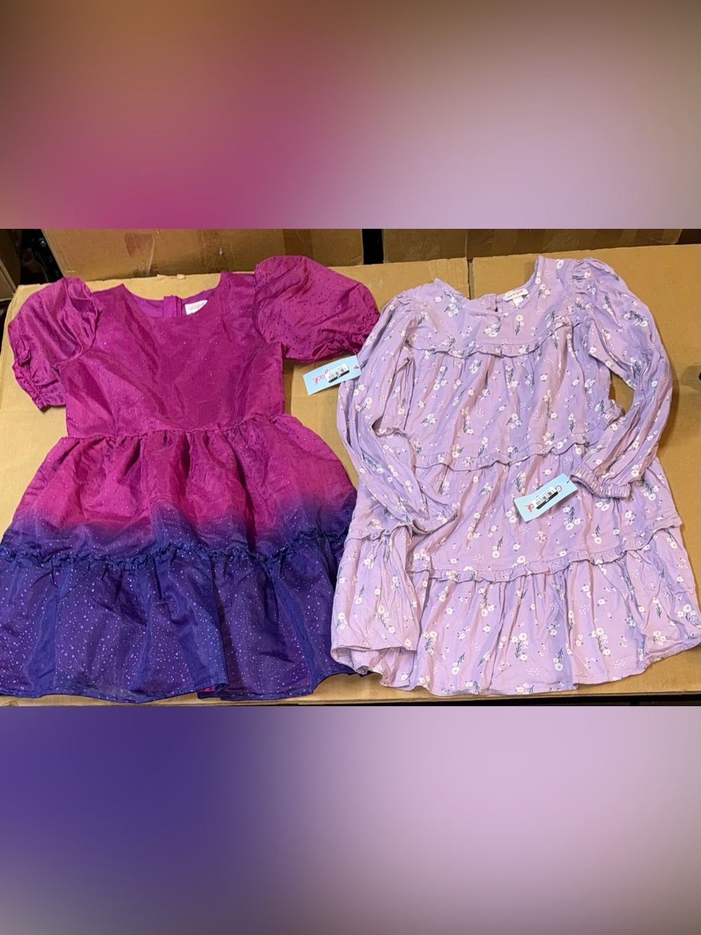 NWT Girls Flowy Dress Bundle 10/12